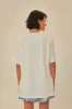 Off-White Copacabana Organic Cotton Relaxed T-Shirt sold by FARM Rio