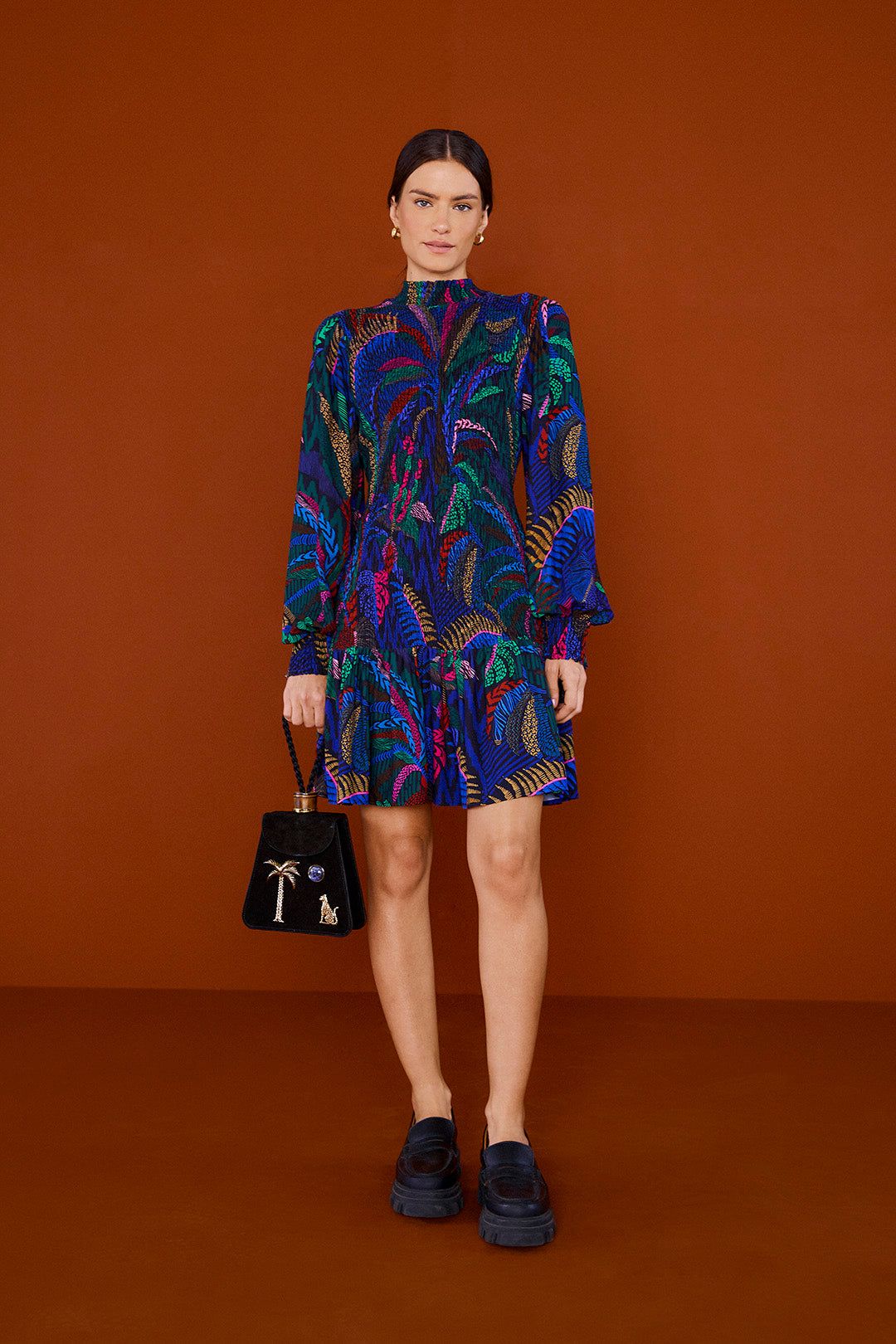 Amazonia Night Mini Dress sold by FARM Rio product image thumbnail 3