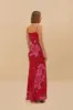 Red Summer Fruit Lenzing™ Ecovero™ Viscose Maxi Dress sold by FARM Rio