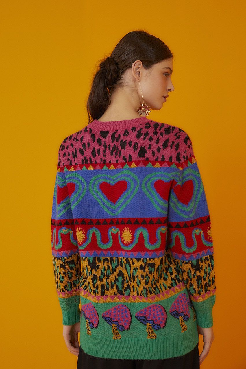 Graphic Elements Ainika Sweater sold by FARM Rio product image thumbnail 2