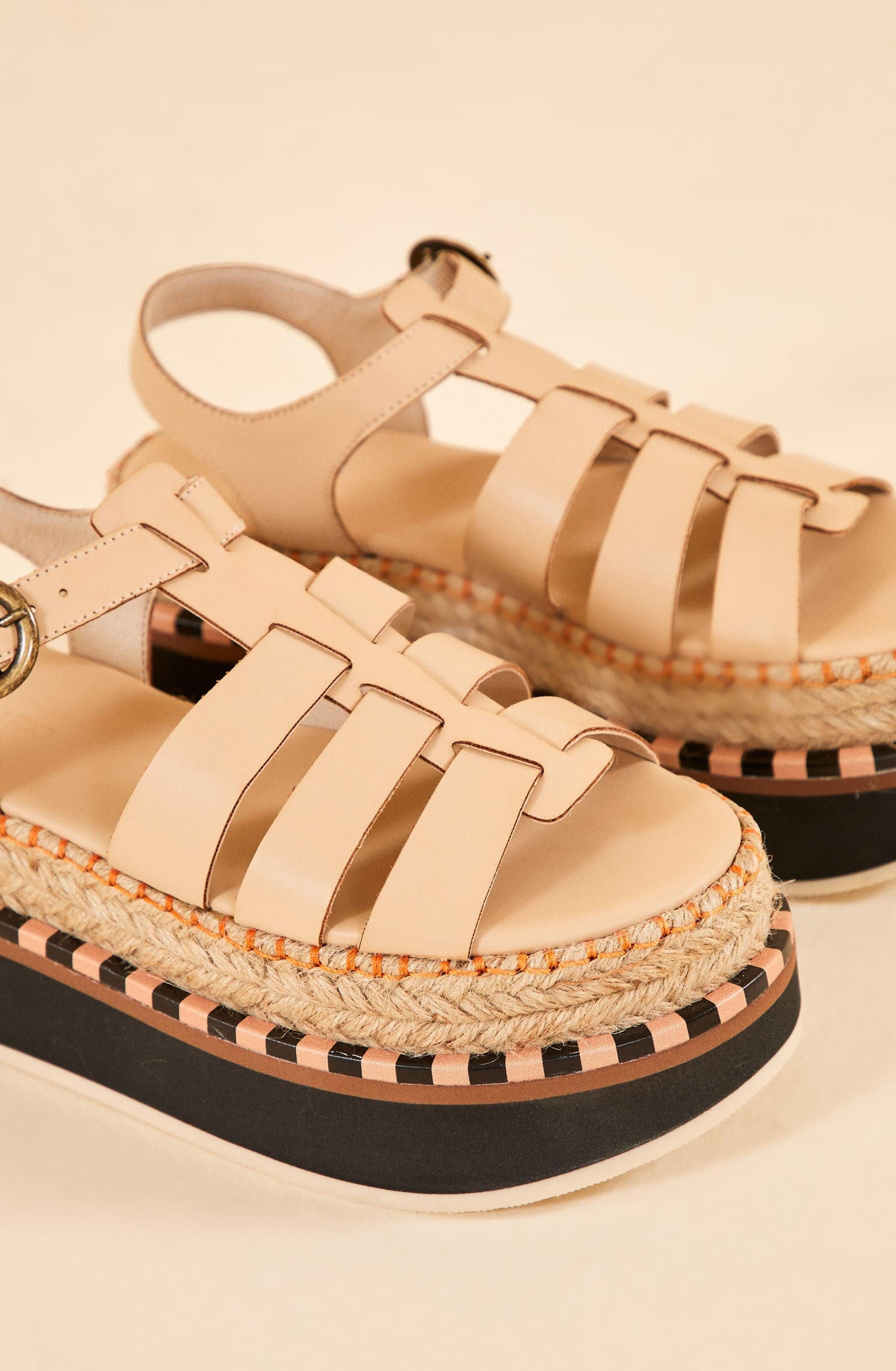 Beige Espadrille Platform Sandal sold by FARM Rio product image thumbnail 2