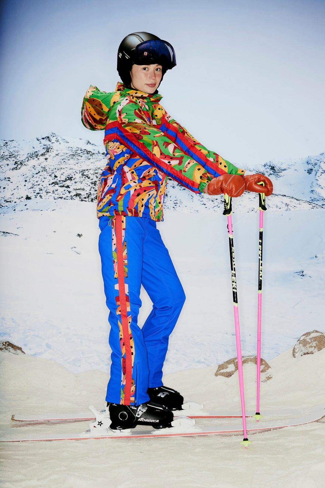 Blue Colorful Bananas Ski Pants sold by FARM Rio product image thumbnail 2