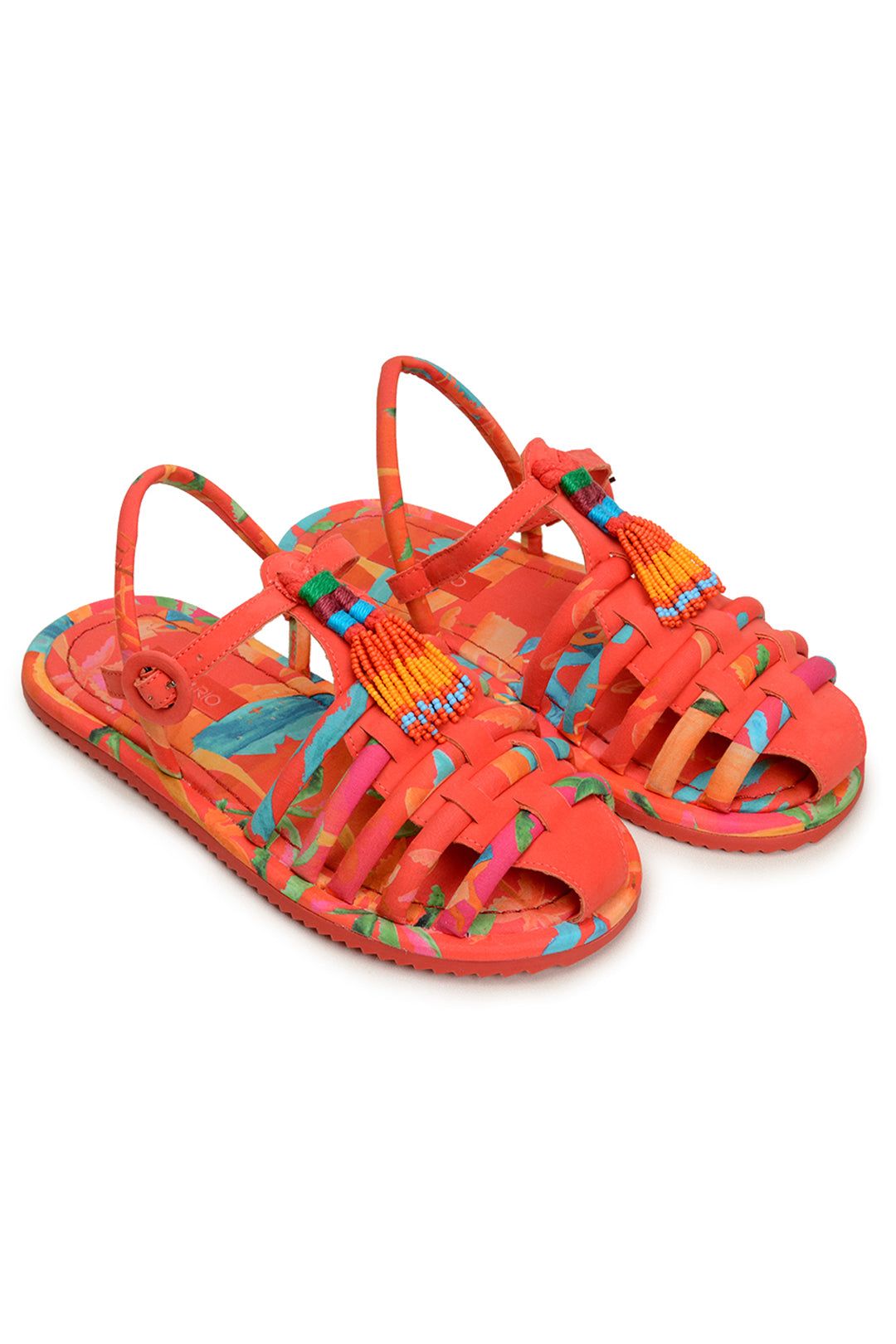 TROPICAL TUBE STRAP SANDAL sold by FARM Rio