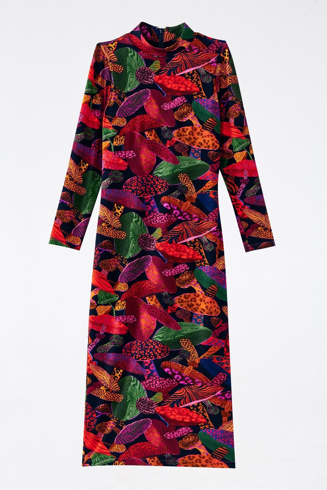 Leopard Mushroom Lenzing™ Ecovero™ Viscose Dress sold by FARM Rio product image thumbnail 4