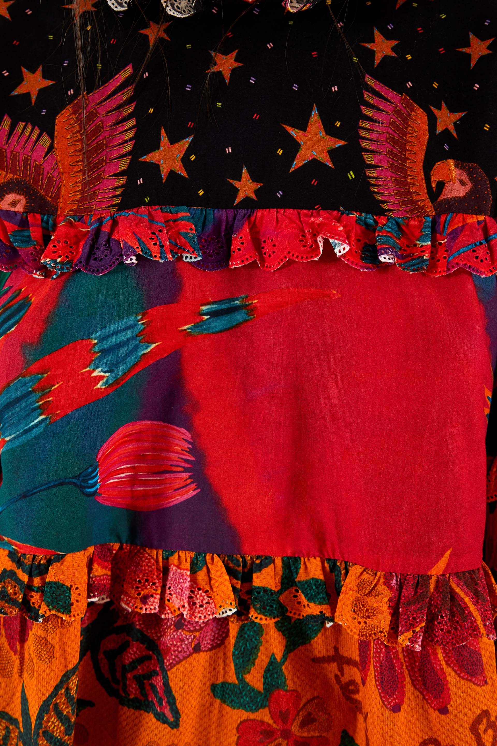 MIXED PRINTS BLOUSE sold by FARM Rio product image thumbnail 4