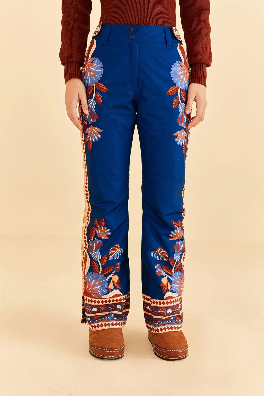 Blue Nature Beauty Ski Pants sold by FARM Rio product image thumbnail 3