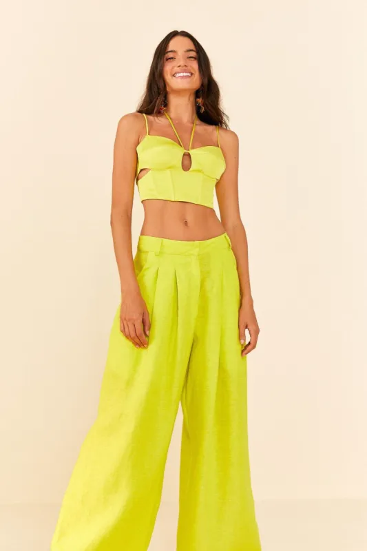 Lime Green Pants sold by FARM Rio