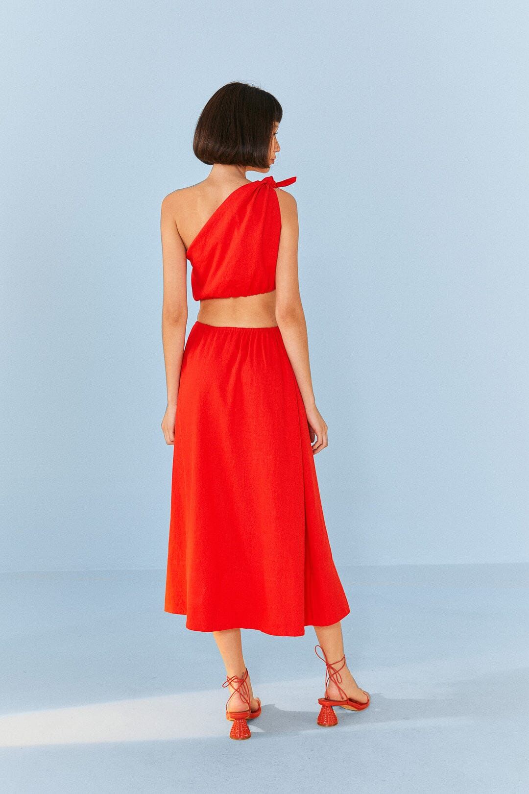 Red Knot Midi Dress sold by FARM Rio product image thumbnail 4