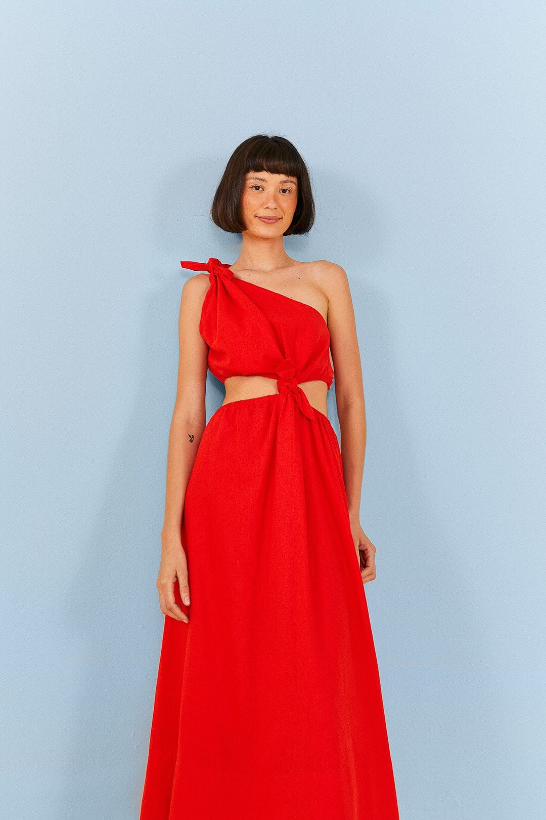Red Knot Midi Dress sold by FARM Rio product image thumbnail 2