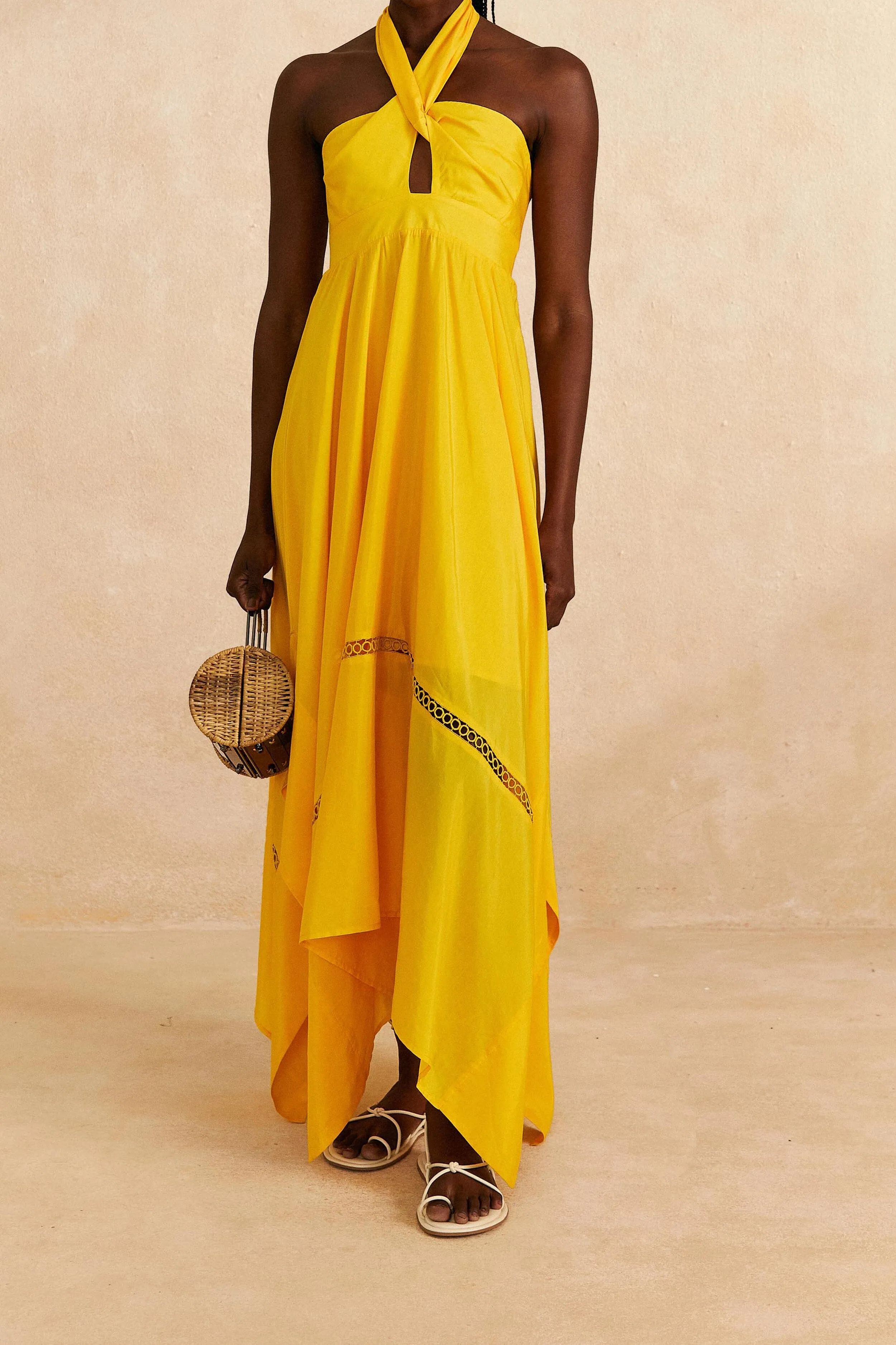 Yellow Sleeveless Maxi Dress sold by FARM Rio product image thumbnail 2
