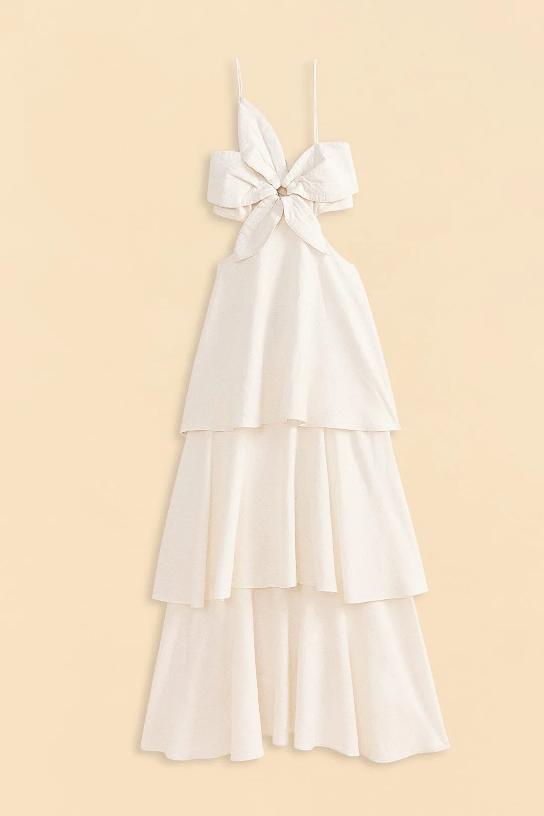 Off-White Flower Maxi Dress sold by FARM Rio product image thumbnail 5