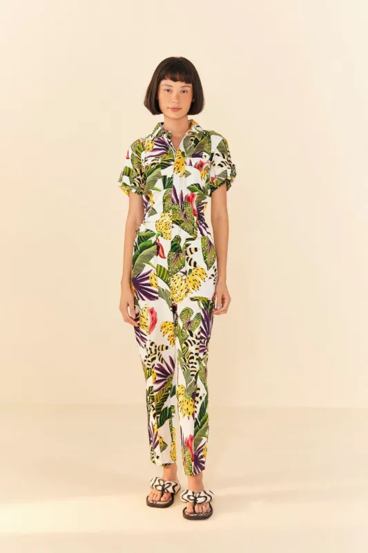 Striped Forest Jumpsuit sold by FARM Rio