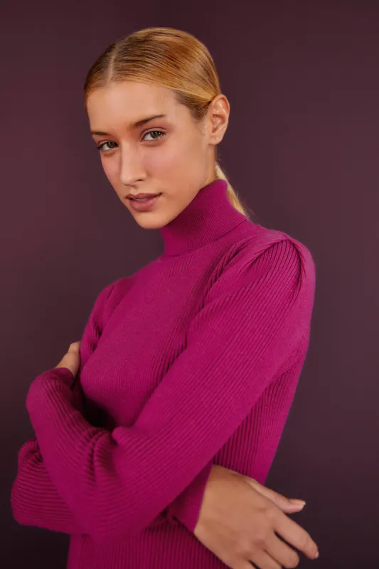 PINK KNIT BLOUSE made by FARM Rio