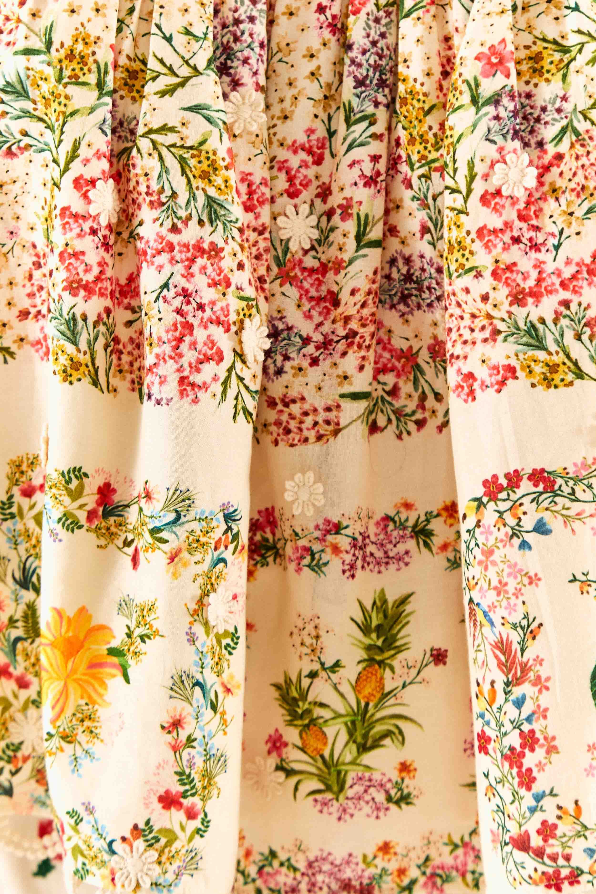 DELICATE FOREST SCARVES BLOUSE sold by FARM Rio product image thumbnail 7