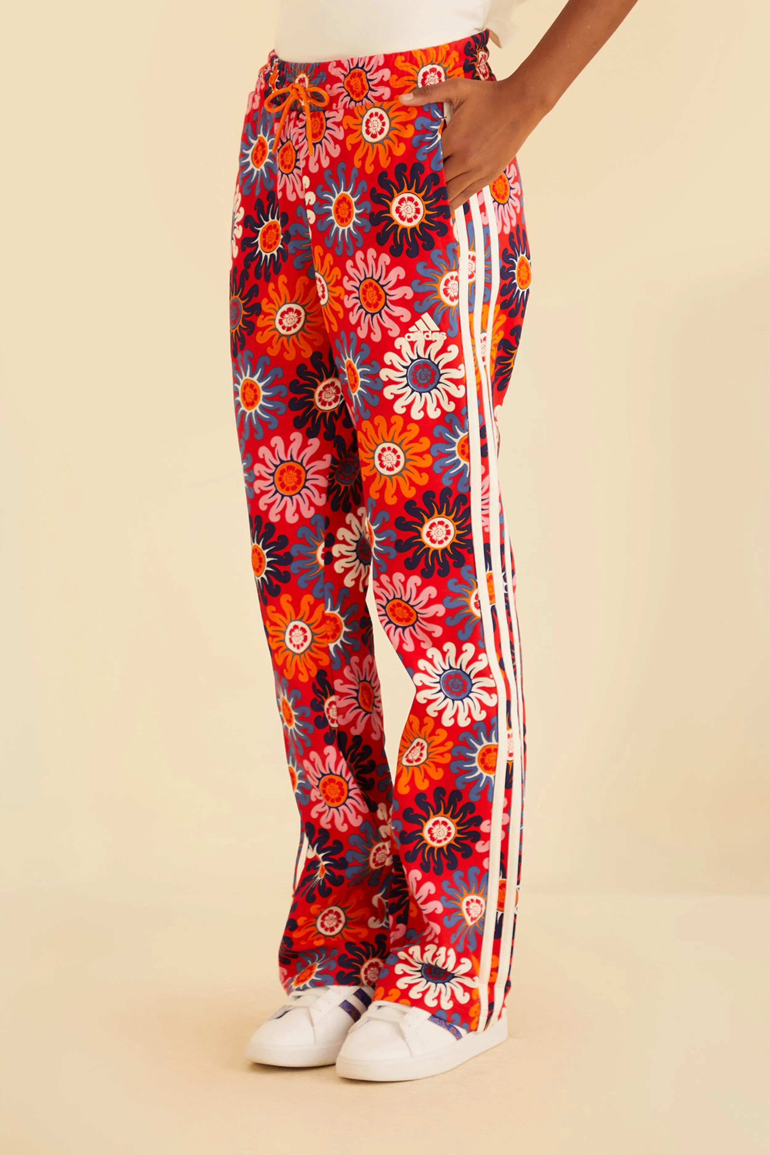 Red Adidas FARM Pants sold by FARM Rio product image thumbnail 3