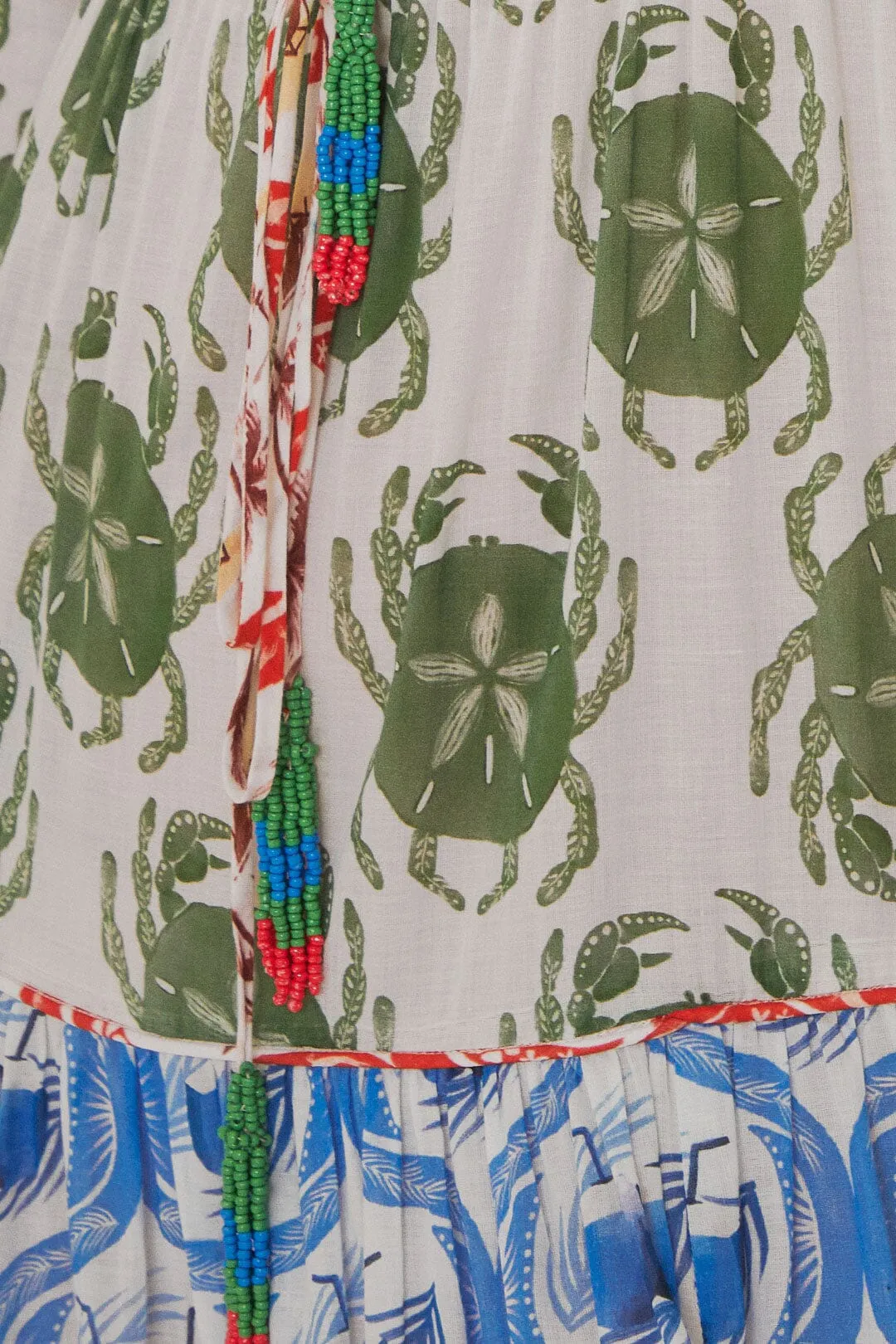 Stamp Mix Long Sleeve Maxi Dress sold by FARM Rio product image thumbnail 5