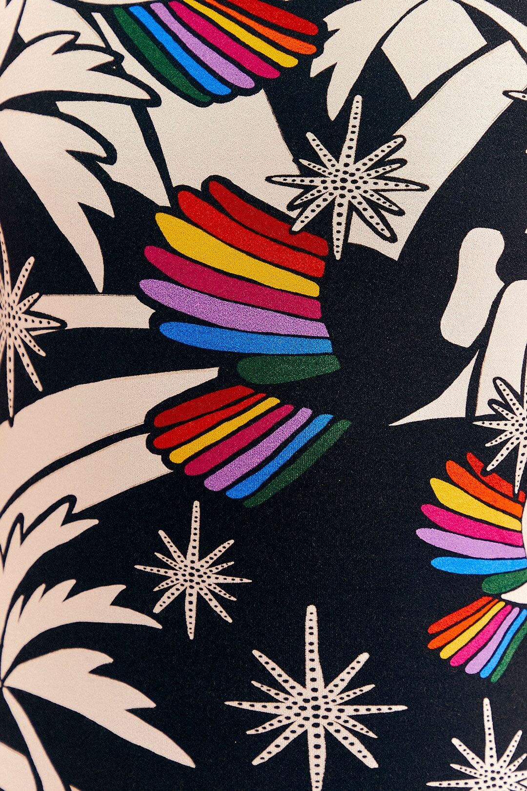 Toucans Wave Lenzing™ Ecovero™ Viscose Midi Dress sold by FARM Rio product image thumbnail 4