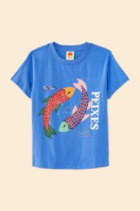Pisces Zodiac Organic Cotton T-Shirt sold by FARM Rio