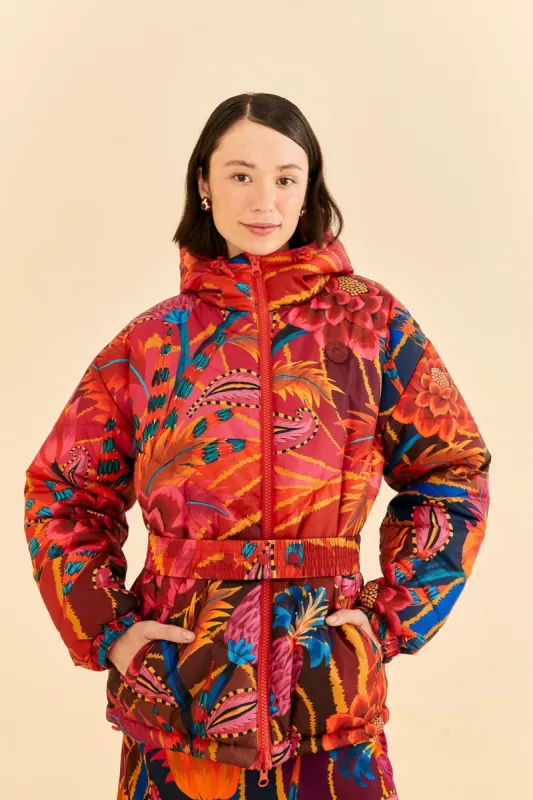 Vintage Wave Reversible Puffer Jacket sold by FARM Rio