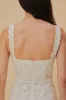 White Richelieu Sleeveless Midi Dress sold by FARM Rio