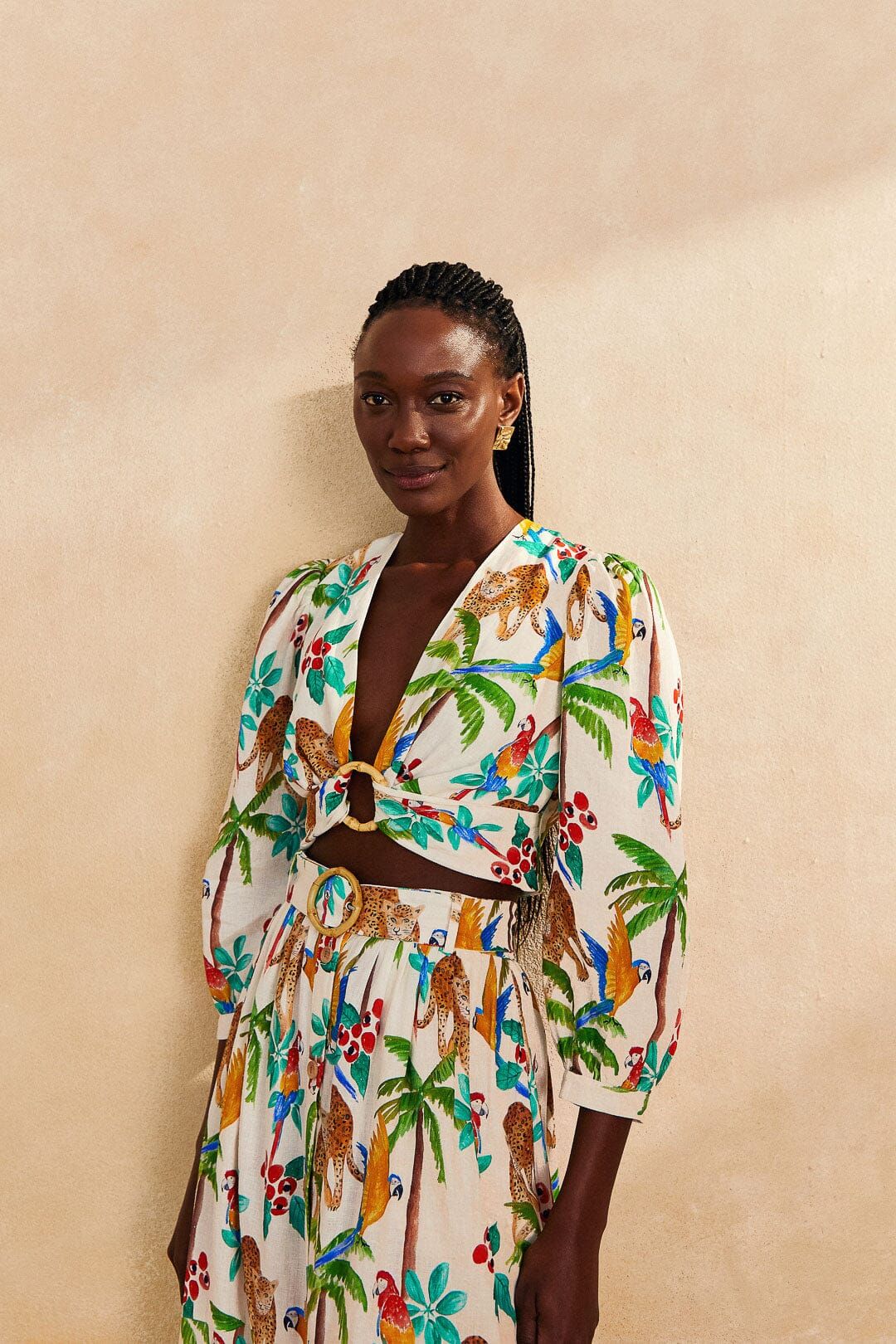 Tropical Paradise Crop Top sold by FARM Rio