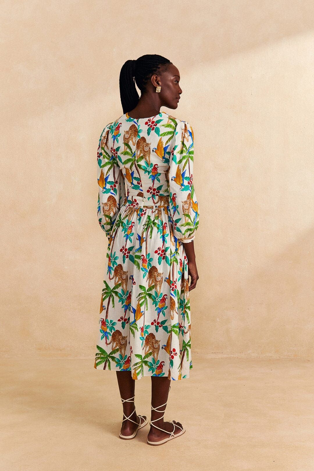 Tropical Paradise Crop Top sold by FARM Rio product image thumbnail 4