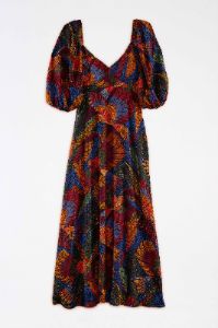 Dotted Macaws Maxi Dress sold by FARM Rio