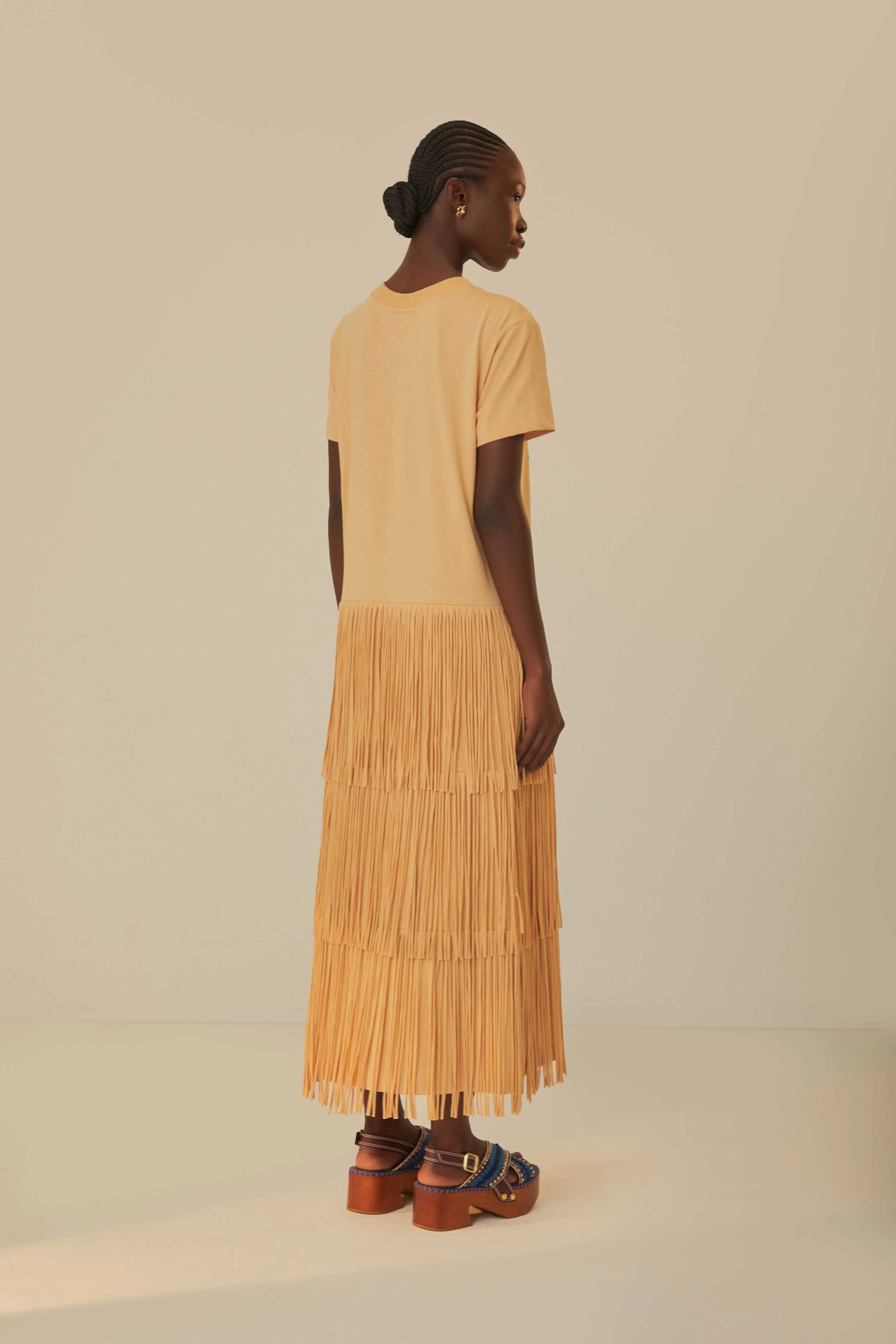Sand Summer In The Tropics Organic Cotton Fringe Dress sold by FARM Rio product image thumbnail 4