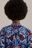 Black Toucans Scarf Long Sleeve Mini Dress sold by FARM Rio