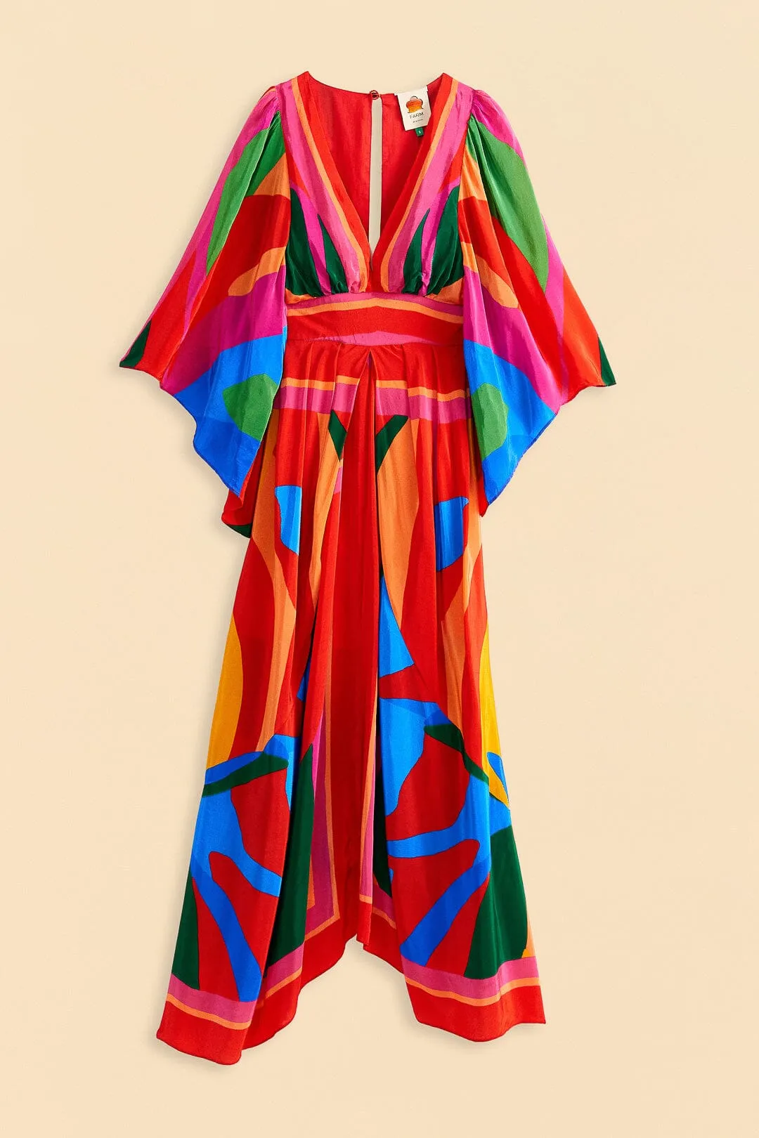 Colorful Leaves Midi Dress sold by FARM Rio product image thumbnail 5