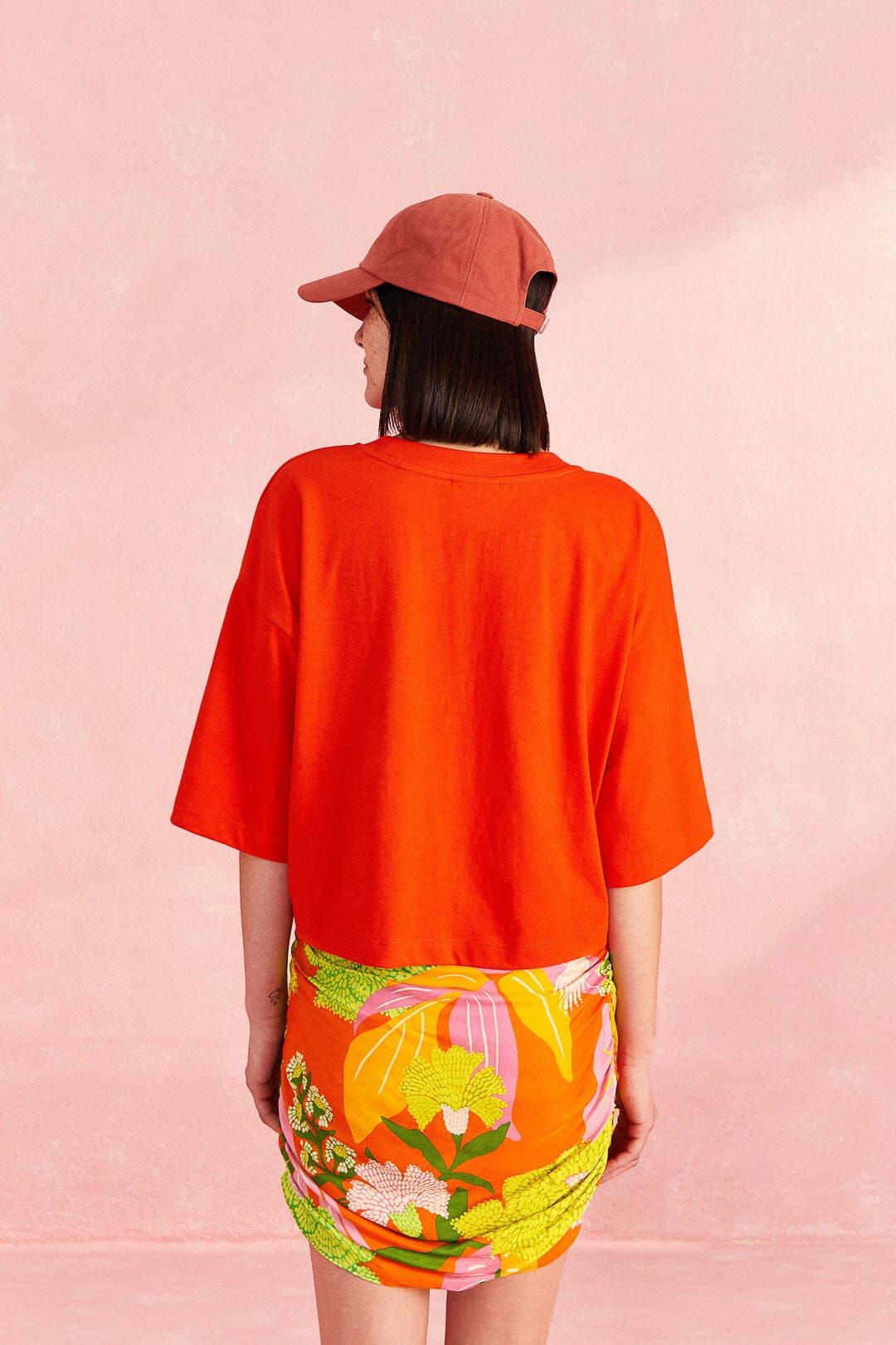 Red Brasil Organic Cotton T-Shirt sold by FARM Rio product image thumbnail 3