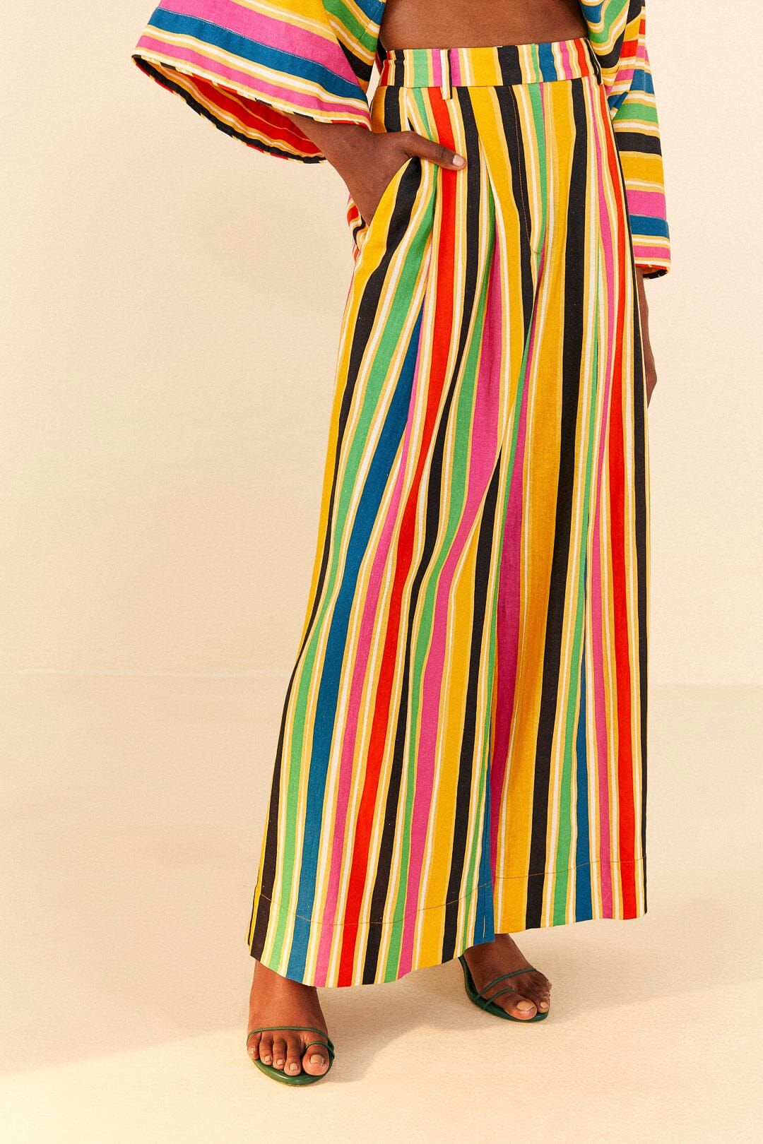 Rainbow Stripes Pants sold by FARM Rio