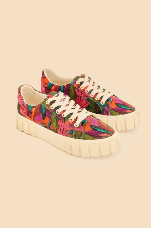 Banana Leaves Flatform Sneaker sold by FARM Rio