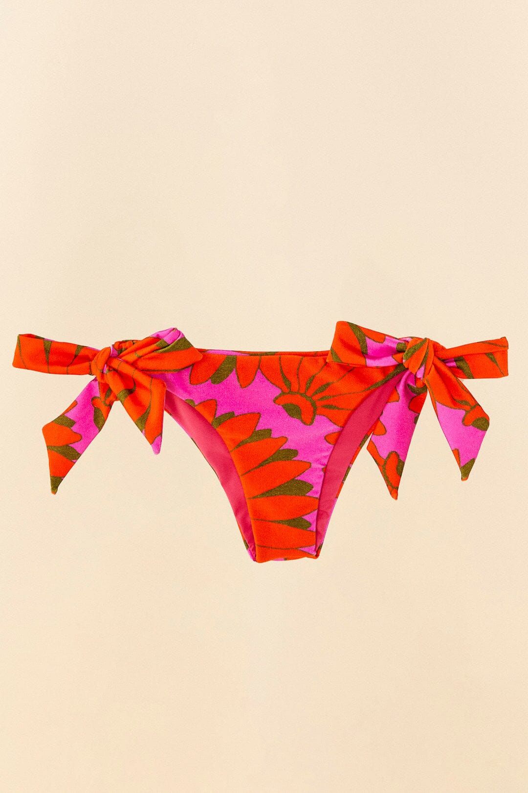 Pink Copacabana Side Tie Bikini Bottom sold by FARM Rio product image thumbnail 6