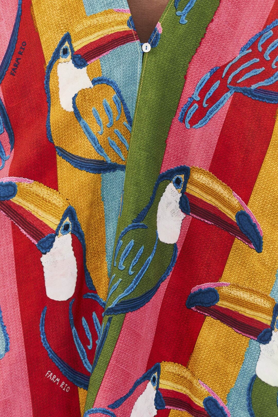 Wonderful Toucans Cover Up sold by FARM Rio product image thumbnail 6