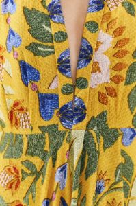 Yellow Summer Garden Maxi Dress sold by FARM Rio