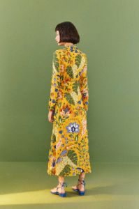 Yellow Summer Garden Maxi Dress sold by FARM Rio