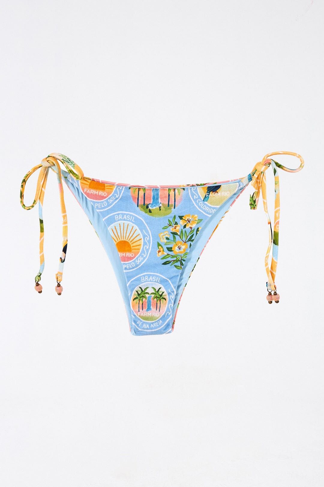 Rio Stamps Side Tie Bikini Bottom sold by FARM Rio product image thumbnail 5