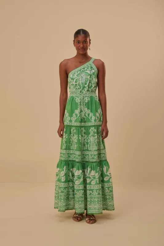 Green Sweet Garden Maxi Dress sold by FARM Rio