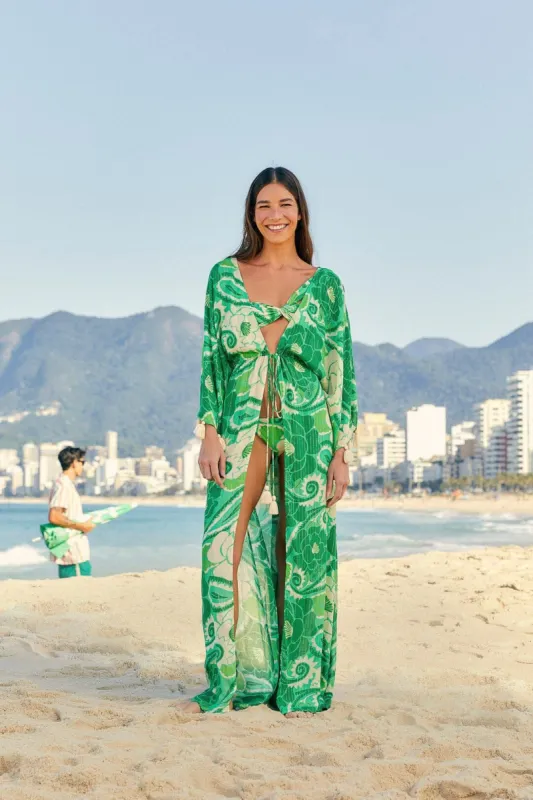 Tropical Groove Cover Up sold by FARM Rio