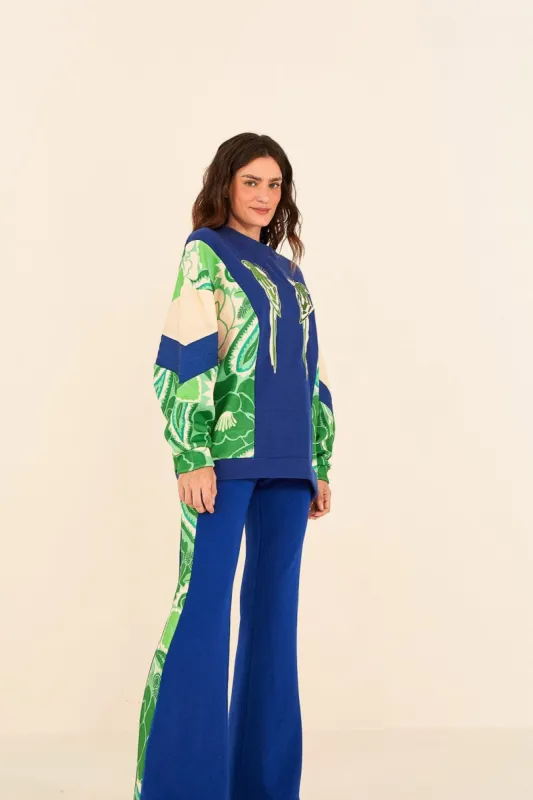 Tropical Groove Sweatpants made by FARM Rio