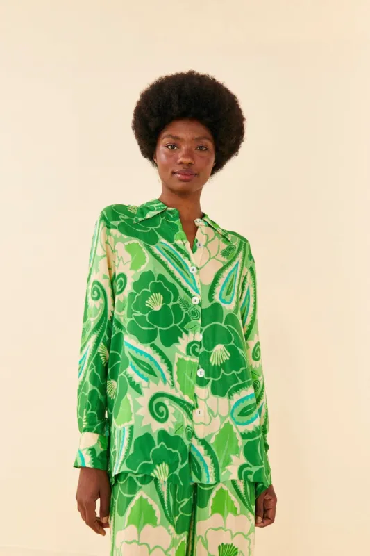 Tropical Groove Shirt sold by FARM Rio