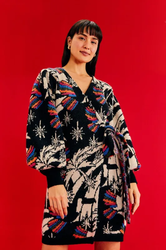 Toucans Wave Sweater Dress sold by FARM Rio