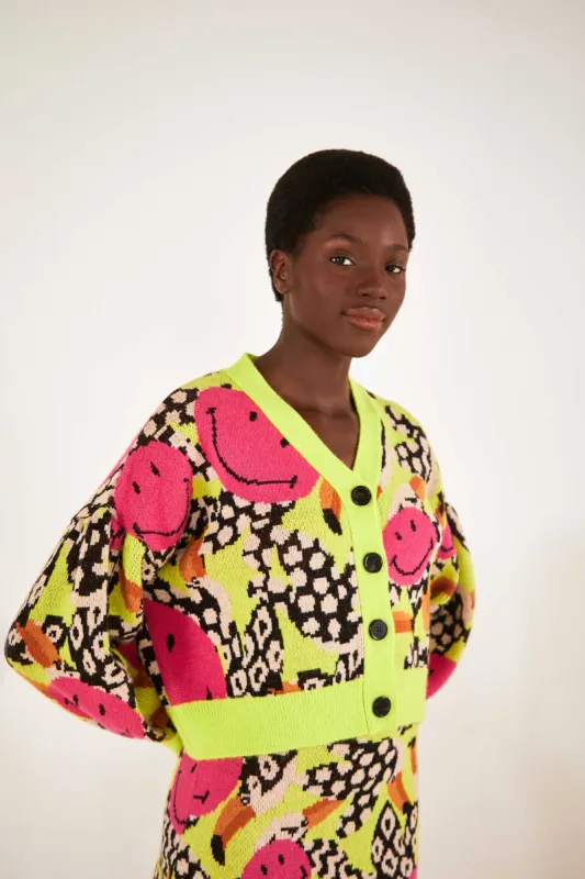 Tucanissimo Smiley® Cardigan sold by FARM Rio