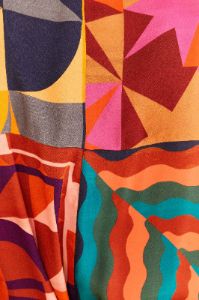 Graphic Scarves Shirtdress sold by FARM Rio