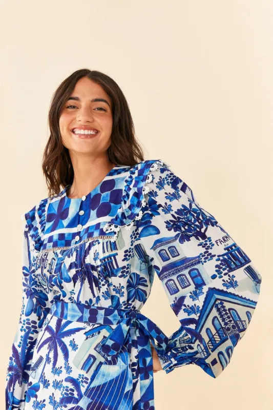 Sweet Rio Long Sleeve Blouse sold by FARM Rio