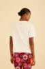 White Adidas FARM GFX Tee sold by FARM Rio