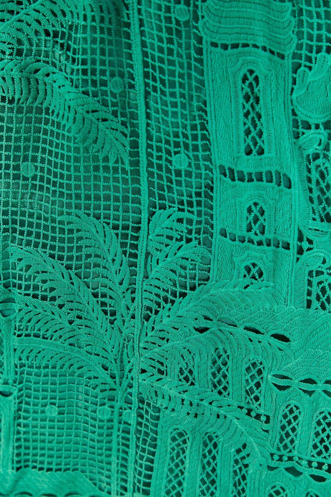 Green Morada Boa Guipure Dress sold by FARM Rio product image thumbnail 5