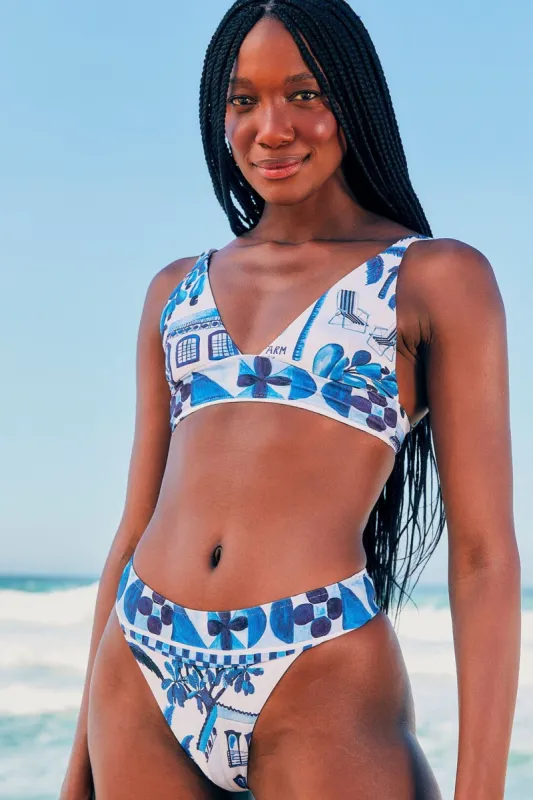 Sweet Rio Bikini Top sold by FARM Rio