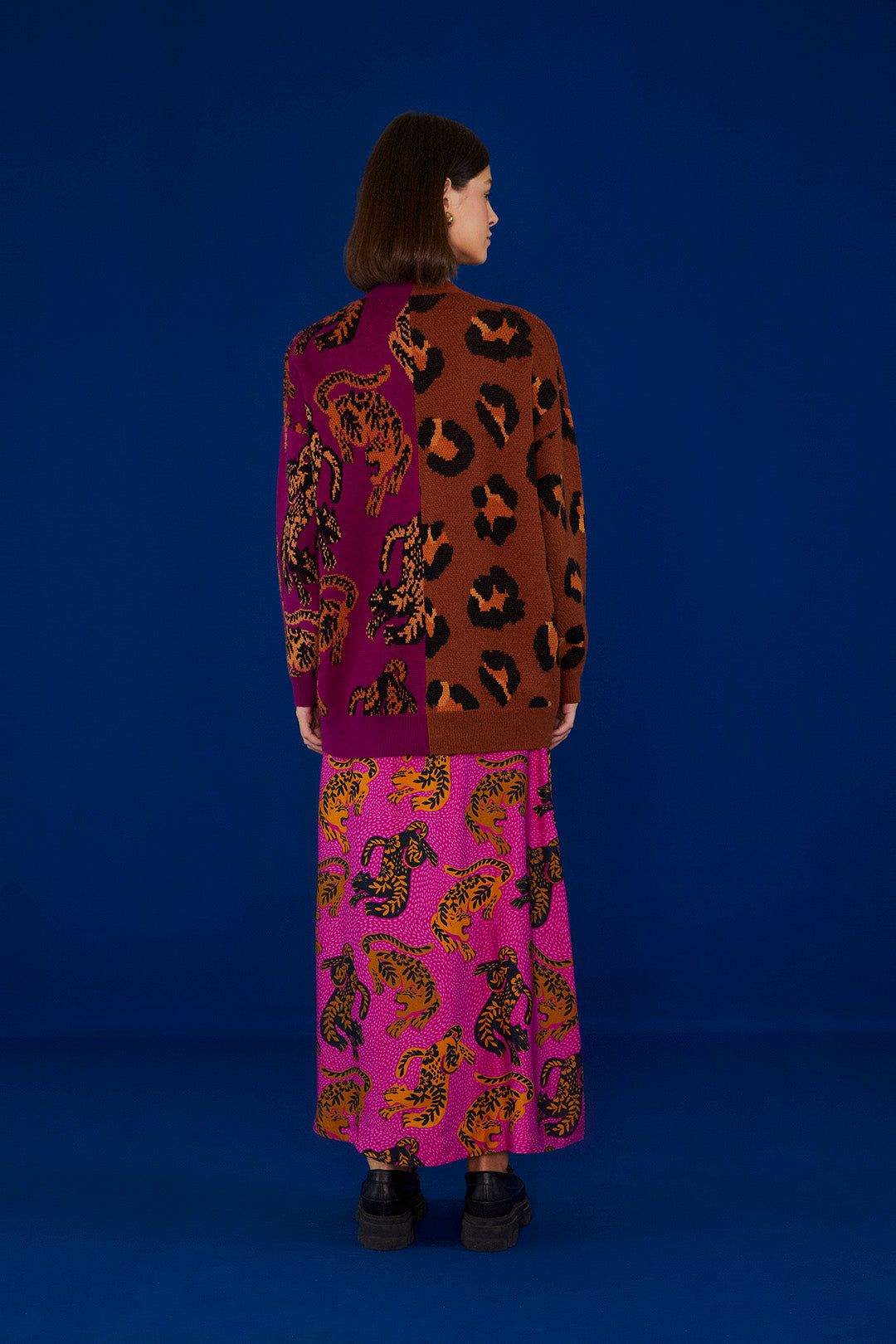 Mixed Wild Leopards Cardigan sold by FARM Rio product image thumbnail 2